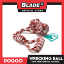 Doggo Twin Wrecking Ball (Pink) Thick Fiber Dog Toy