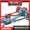 Doggo Twin Wrecking Ball (Pink) Thick Fiber Dog Toy
