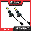 Dub Super Bright LED Auto Headlight H7 2600LM 12V Headlight Lamps, Halogen Lamps