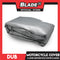 Dub Motorcycle Cover 3 Layers Water Resistant Large (Gray)