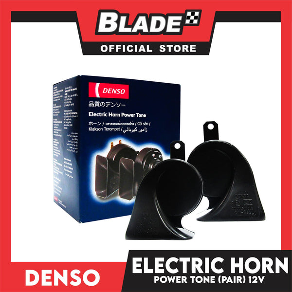 Denso Electric Horn Power Tone (Pair) 12V 6900 - 6020 Power Tone And Harmonics Sound Horns, Suitable For All Types Of Vehicles