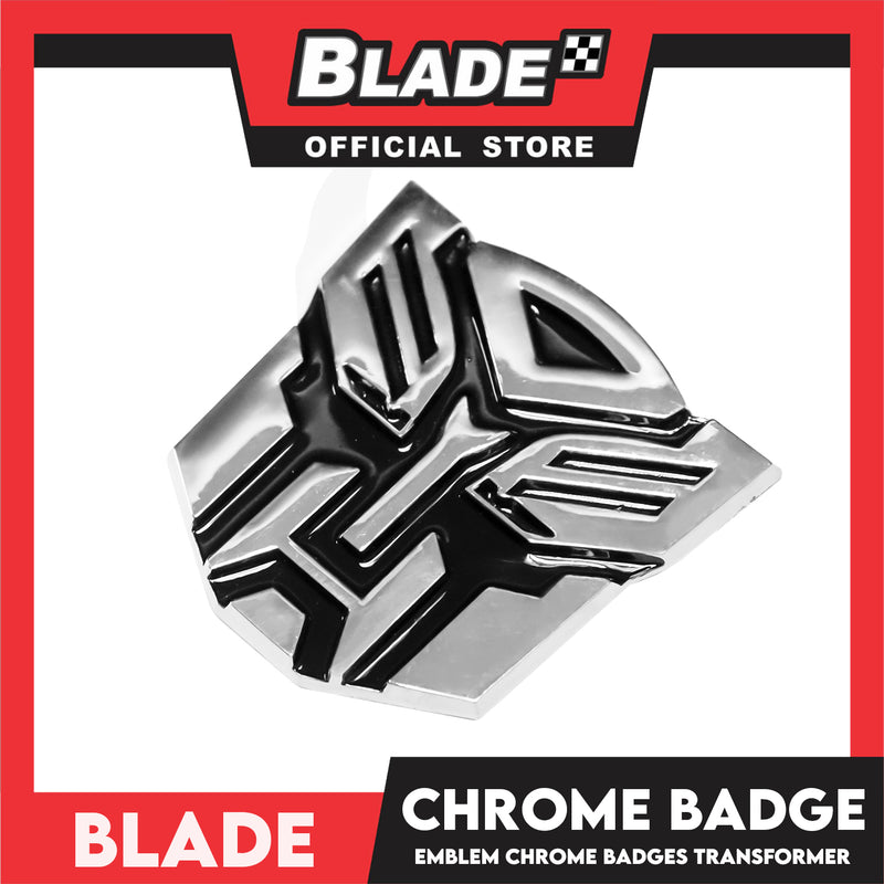 Auto Car Emblem Logo Chrome Badge Sticker Decals with 3M Adhesive 7cm BDT-048/049 (Transformer)