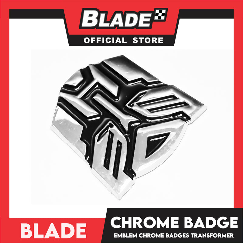 Auto Car Emblem Logo Chrome Badge Sticker Decals with 3M Adhesive 7cm BDT-048/049 (Transformer)