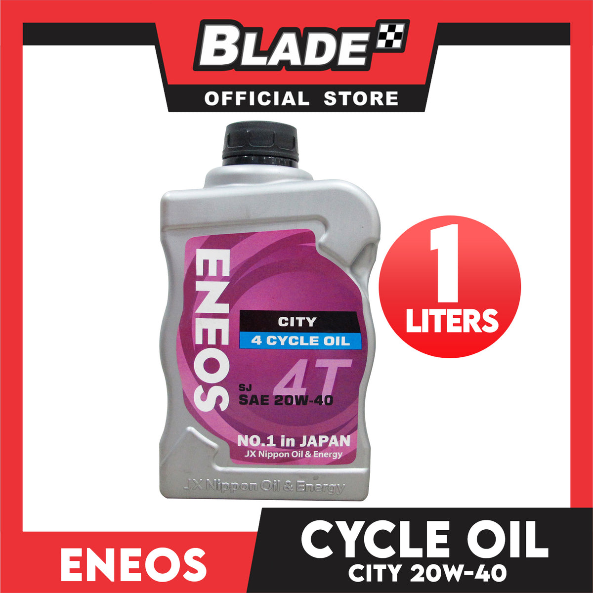 Eneos City SJ SAE 20w-40 4Cycle OiL 1L