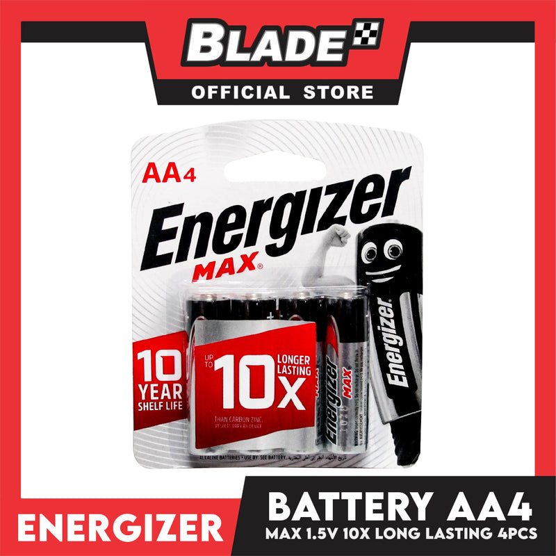 Energizer Battery E91MAXBP4 AA 1.5V