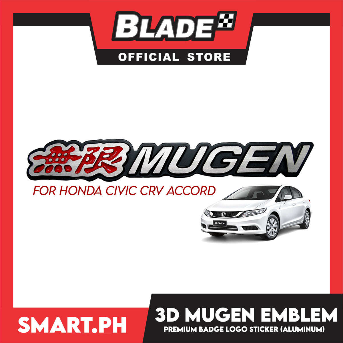 Emblem Premium Mugen 3D-020