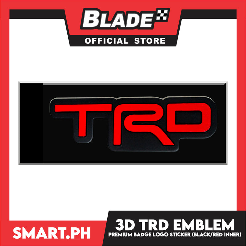 Emblem Premium TRD 3D Red/Black Inner