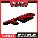 Emblem Premium TRD 3D Red/Black Inner