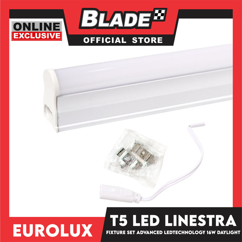 Eurolux T5 LED Linestra Fixture Set 6500K 16W (Daylight)