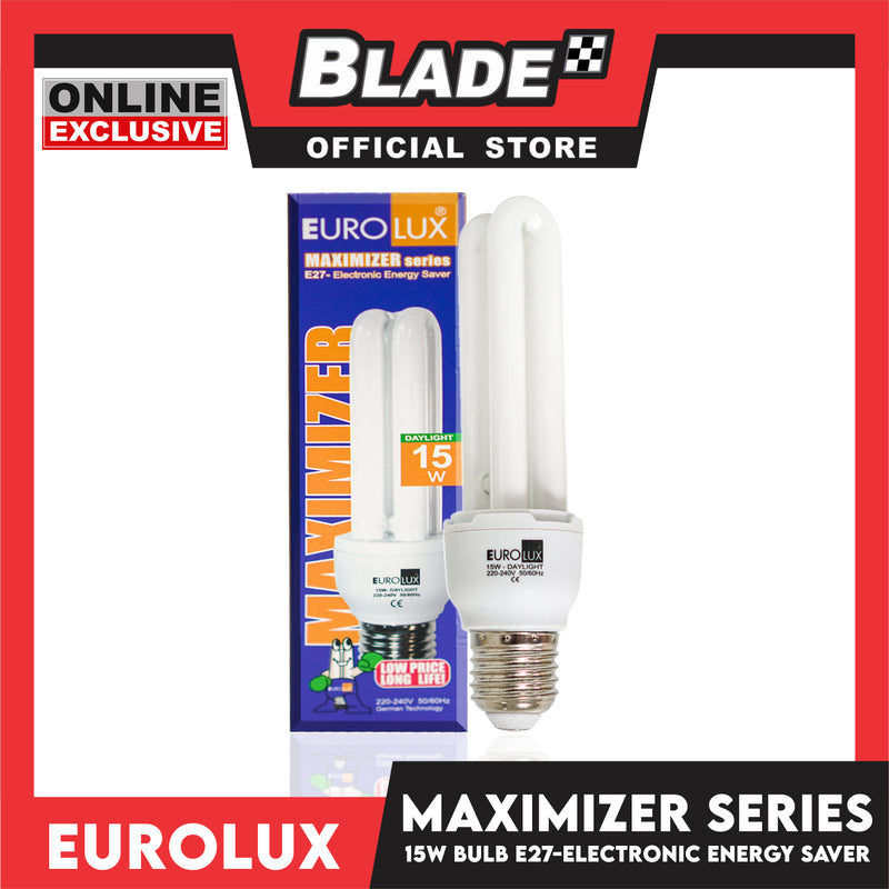 Eurolux Bulb Maximizer Series Electronic Energy Saver 2U 15W Daylight