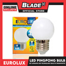 Eurolux LED Bulb E27 Ping-Pong Bulb 1W Warmwhite