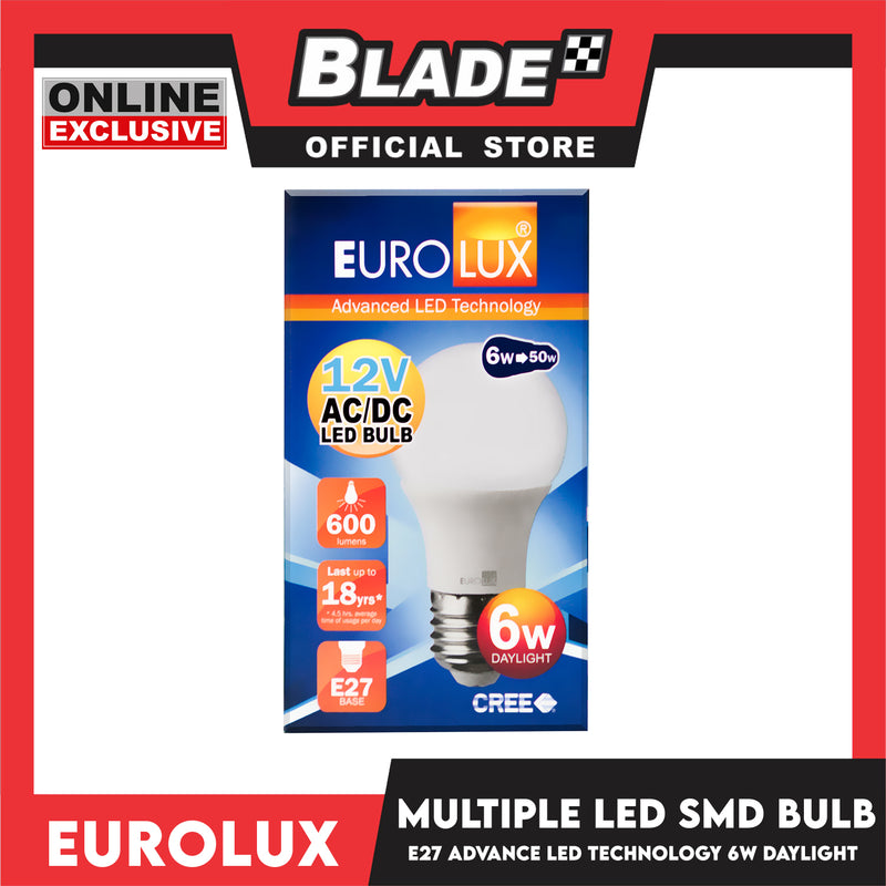Eurolux LED Bulb 12V AC/DC 6W Daylight