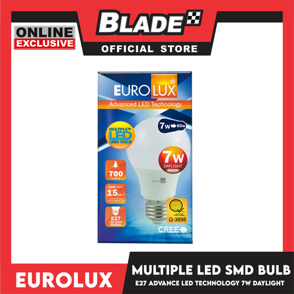 Eurolux LED SMD Bulb E27 7W 6500K Daylight