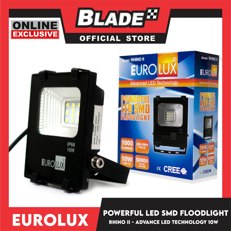 Eurolux Rhino II LED SMD Floodlight 1000 lumens 10 Watts (Daylight)