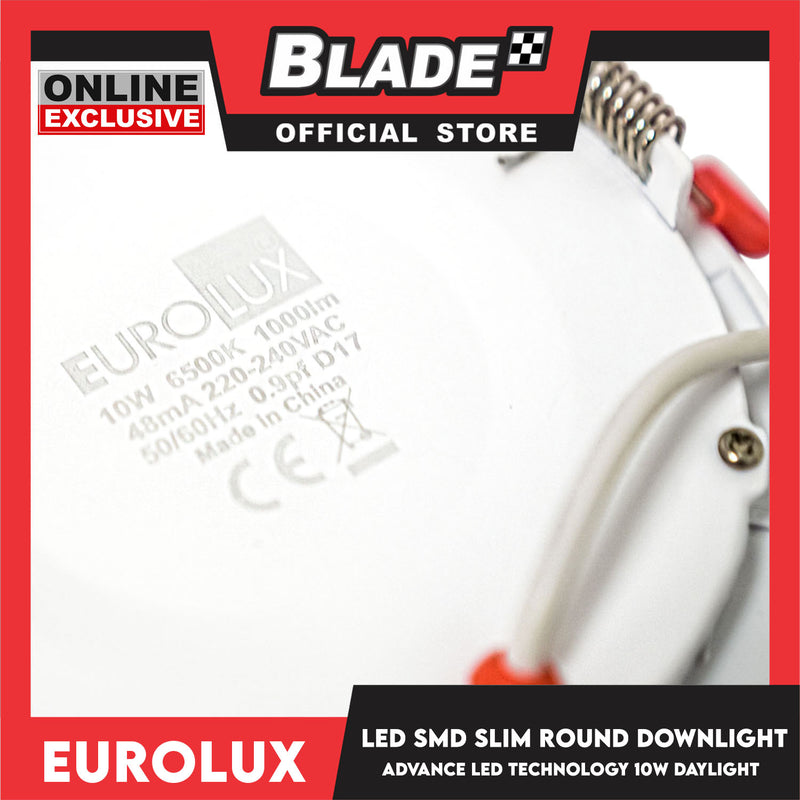 Eurolux OPUS LED SMD Slim Round Downlight 5 Inches 1000 lumens 10 watts (Daylight)