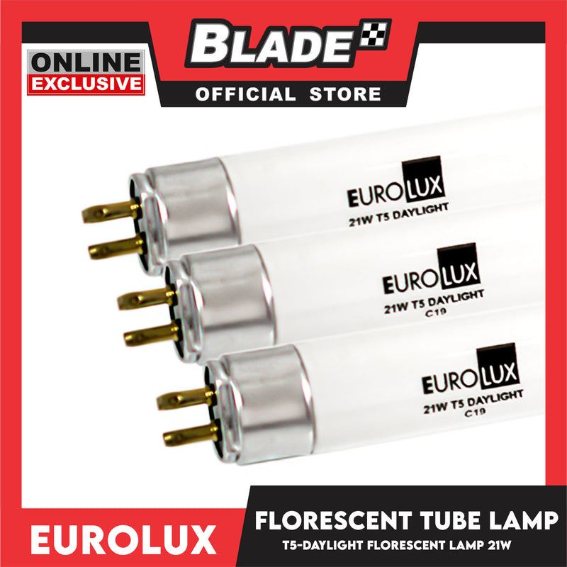 Eurolux T5 Daylight Fluorescent Tube Lamp 21W