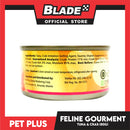 Pet Plus Feline Gourmet 80g (Tuna And Crab Flavor) Canned Cat Food