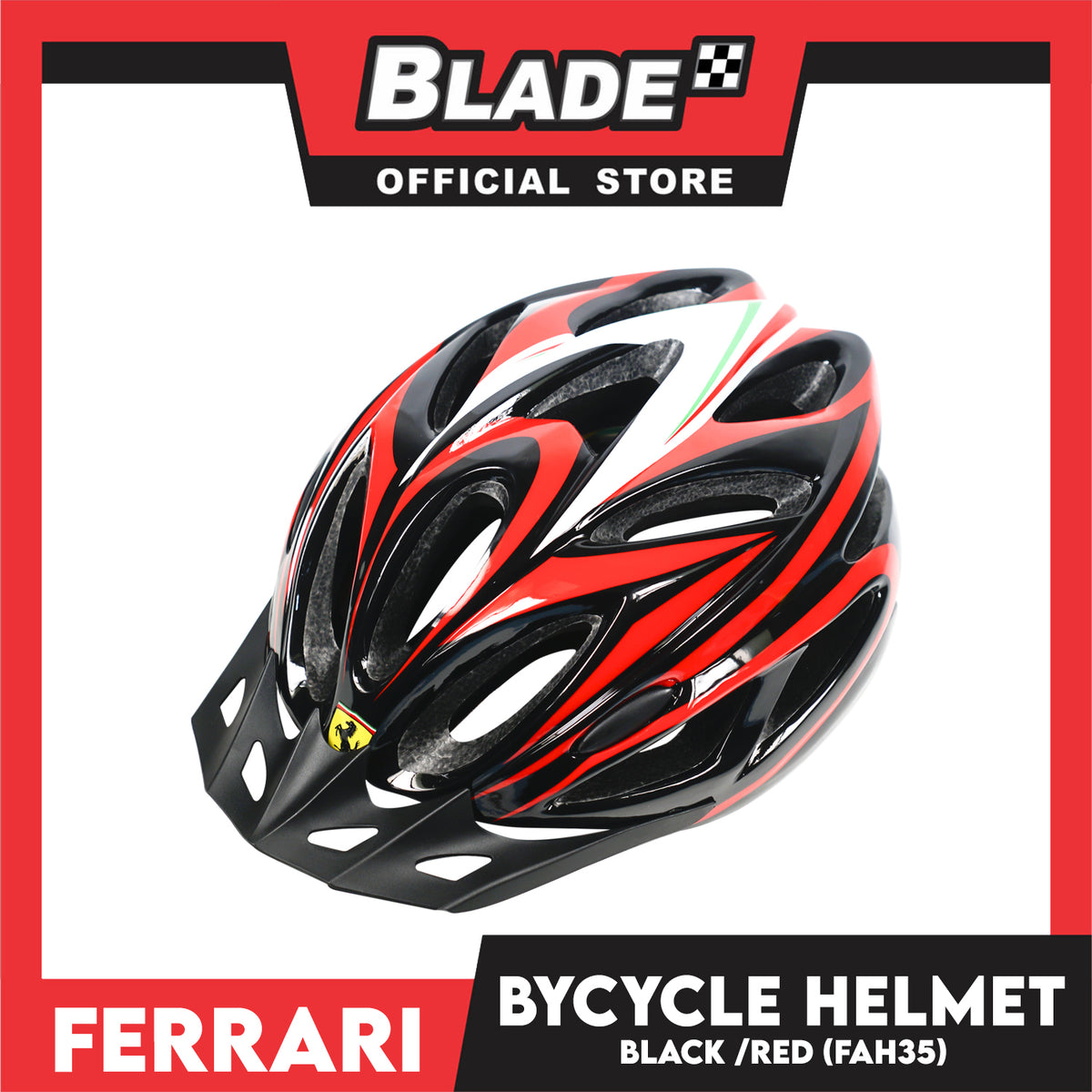 Ferrari Bicycle Helmet Multicolor FAH3