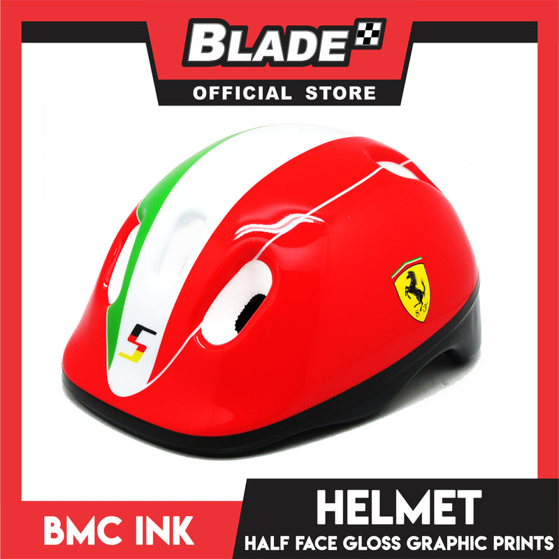 Ferrari Kids Half Face Helmet FAH7 (Red)