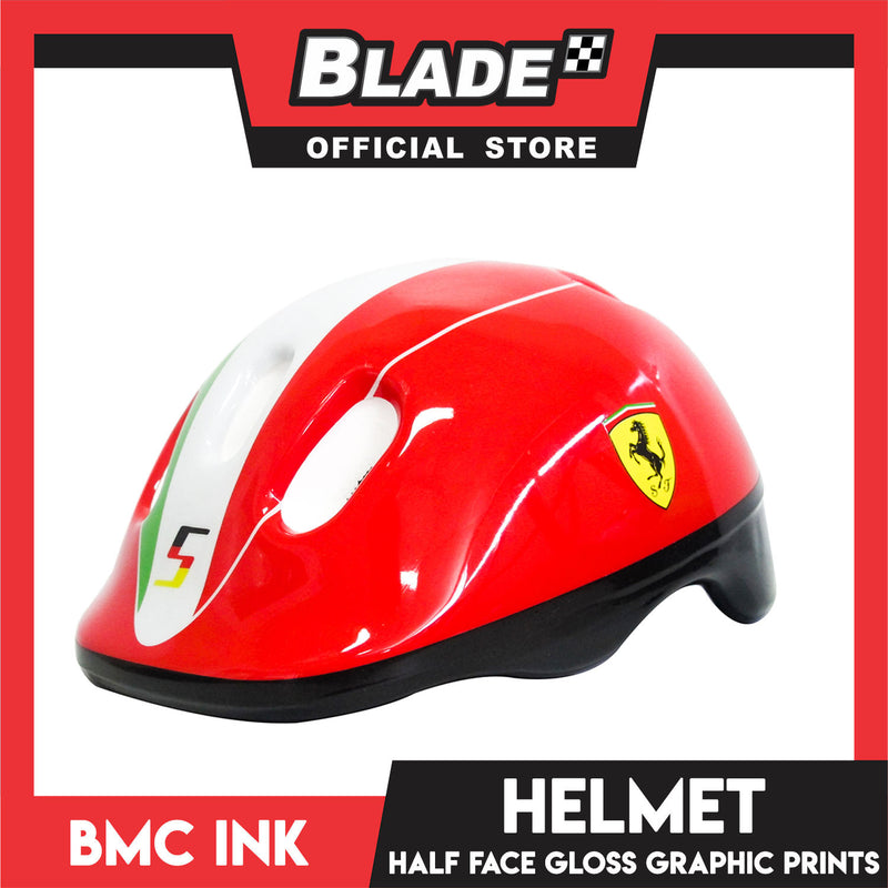 Ferrari Kids Half Face Helmet FAH7 (Red)