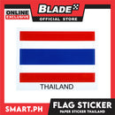 Paper Sticker Thailand Flag Suitcase Stickers 210mm