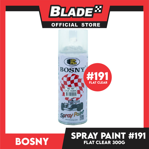 Bosny Spray Paint Flat Clear #191 300g