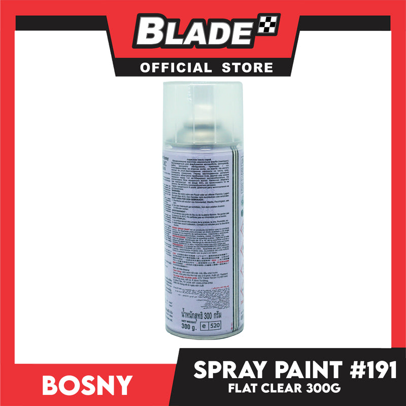 Bosny Spray Paint Flat Clear