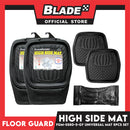 FloorGuard Rubber High Side Car Mat FGM-5580-5-GY 5-Piece Set