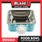 Doggo Quad Cage Attachment Bowl (Blue) Thick Plastic Material Pet Feeding Bowl