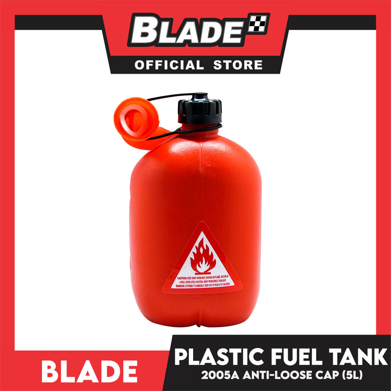 Plastic Fuel Tank 5-Liter Capacity 2005A(Red)
