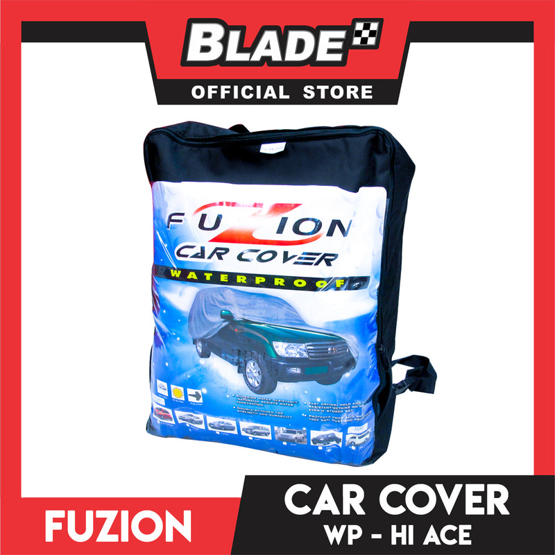 Fuzion Car Cover Waterproof FCC-900 (Grey) for Hi-Ace Super Grandia –