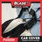 Fuzion Car Cover Waterproof Large FCC-300 (Grey) for Honda Civic, Accord, Hyundai Elantra, Toyota Altis, Camry BMW 5,7,9 Series