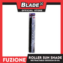 Fuzion Retractable Roller Sun Shade Tint 130x53cm (Black) FSS-53-M SS-04