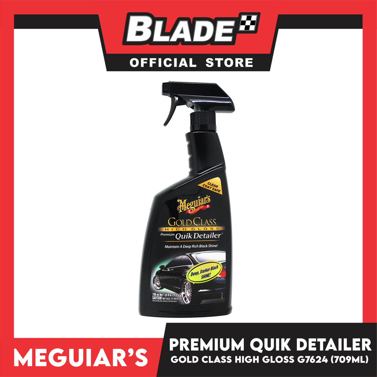 Meguiar's Gold Class Premium Quik Detailer G7624 709ml