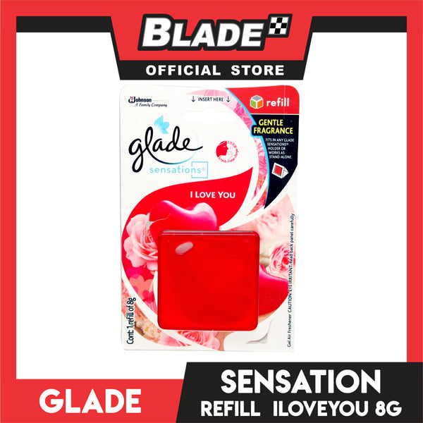 Glade Sensations Refill, Air Freshener 8g (I Love You) 626313