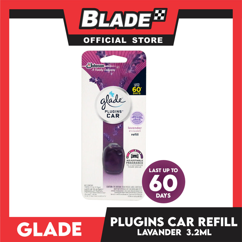 Glade PlugIns Car Air Freshener Lavander Marine Refill 1054967 3.2ml