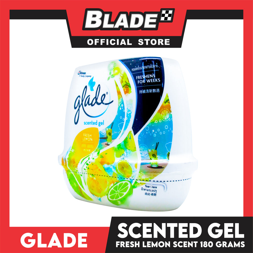 Glade Scented Gel Air Freshener 180g (Fresh Lemon) blade.ph