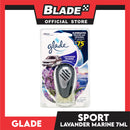 Glade Sport Primary Car Air Freshener 7ml (Lavender Marine)