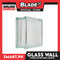 Glass Wall Block Partition Clear Wall Glass 19 x 19 x 8cm Perfect Partition for Hallway Bathroom Partition Living Room