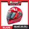 Blade Helmet Modular Full Face HD-701 Red Glossy (Large)