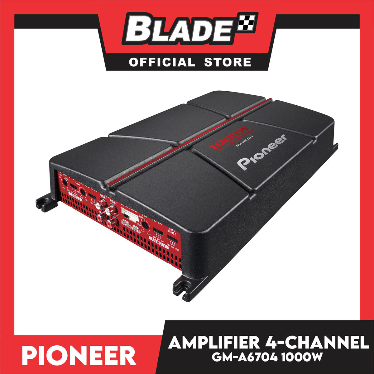 Pioneer Amplifier 4-Channel GM-A6704 1000W