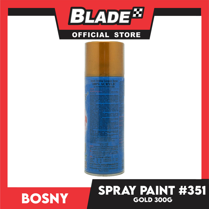 Bosny Spray Paint Metallic Gold