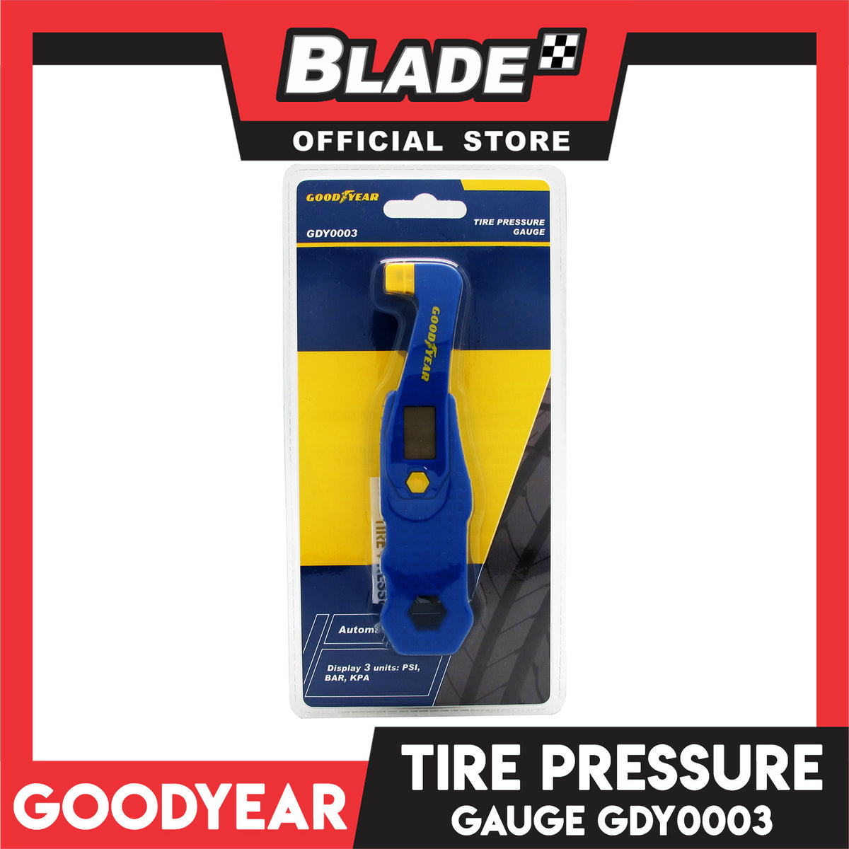 Goodyear Tire Pressure Gauge GDY0003