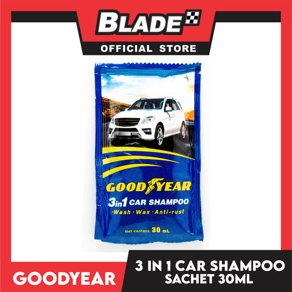 Goodyear 3in1 Car Shampoo Sachet 30ml