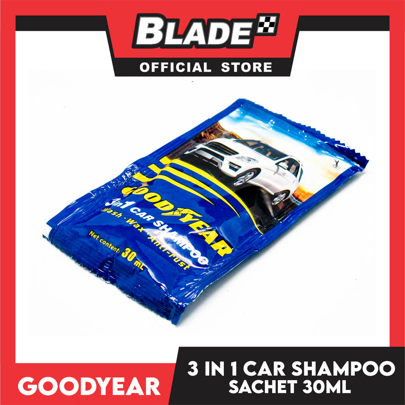 Goodyear 3in1 Car Shampoo Sachet 30ml
