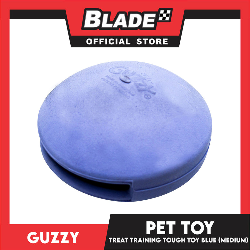 Guzzy Tough Treasure Adult Regular Training Toy, Blue Color (Medium) Mixing Training, Play And Snack Time Dog Treat, Dog Toy