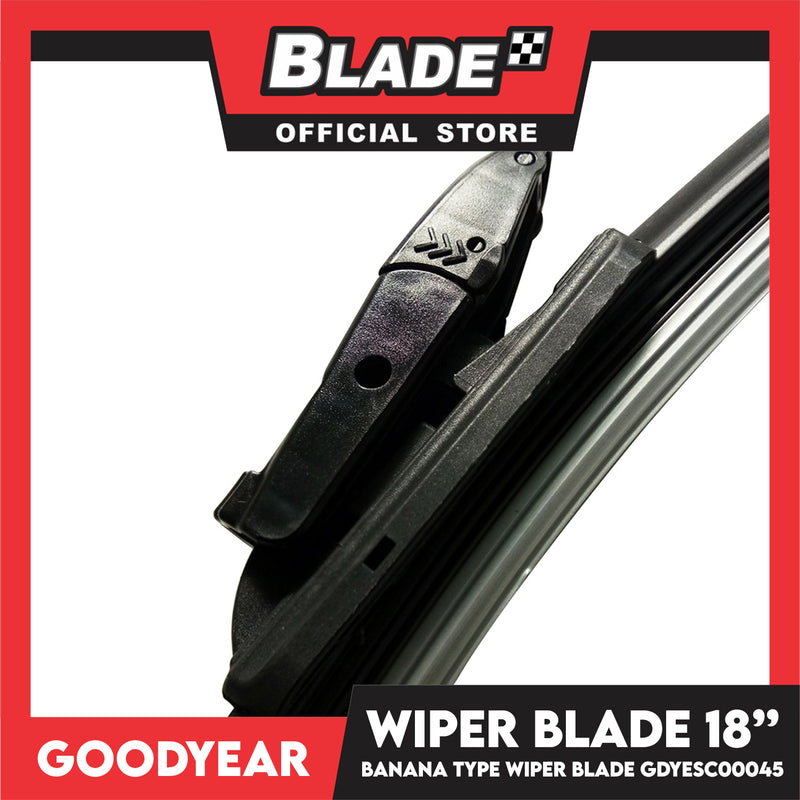 Goodyear Wiper Blade Banana Type Universal GDYESC00045 18'' Aerodynamic Design