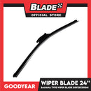 Goodyear Banana Type Universal Wiper Blade 24'' (Bundle of 2) Aerodynamic Design