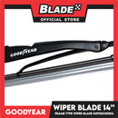 Goodyear Frame Type Universal Wiper Blade 14'' (Bundle of 2) Aerodynamic Design