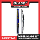 Goodyear Frame Type Universal Wiper Blade 16'' (Bundle of 2) Aerodynamic Design